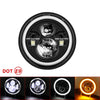 Classic 7 Inch Round LED Motorcycle Headlight