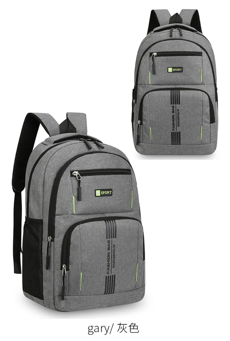 Versatile Commuter Backpack for Men – Lightweight with 15" Laptop Compartment