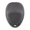 A dark gray replacement remote key fob for select GM vehicles.