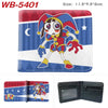 PU Leather Bifold Card Holder Wallet with Cartoon Print