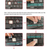 Bluetooth Keyboard Case with Touchpad for iPad Pro, Air & Standard Models