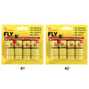 Two packs of Hunters Fly GL disposable sticky fly traps for indoor and outdoor use