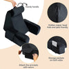 Ergonomic Back Support Pillow with Side Arms — Memory Foam Reading Cushion for Bed, Sofa & Office