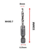 Metric Thread Tap Set - Titanium Coated HSS Drill Bits
