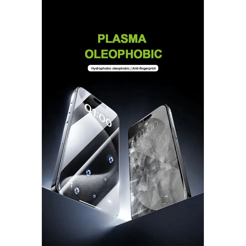 Privacy Screen Protector for iPhone with Auto Dust Removal