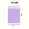 Purple Poly Mailer Envelopes with Self-Seal Adhesive (Set of 100)