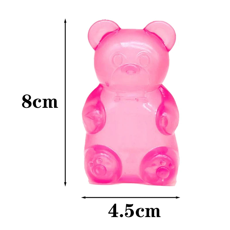 Cute Bear Squeeze Fidget Toy for Stress Relief