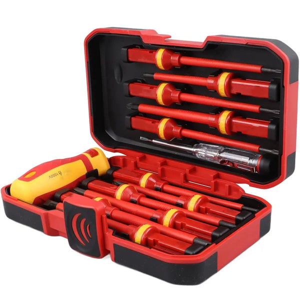 1000V Insulated Screwdriver Set (13-Piece) for Electricians
