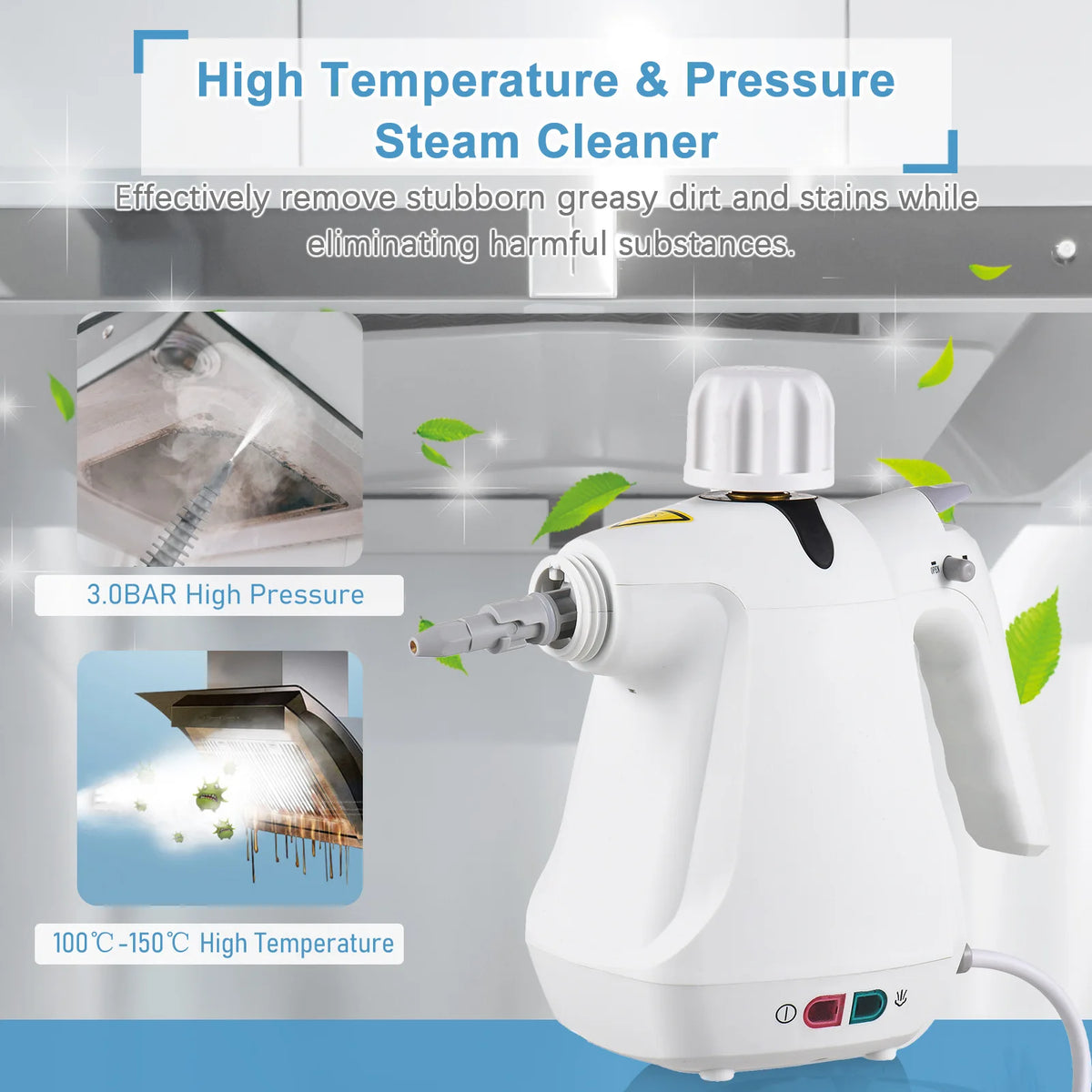 12-in-1 Dampfreiniger Handgerät