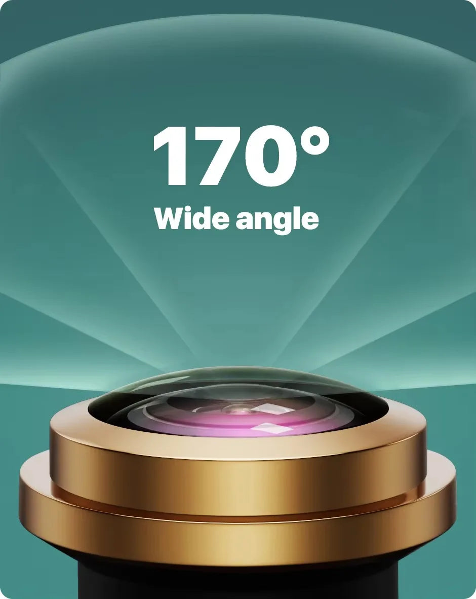 HD Backup Camera with 170° Wide View