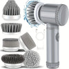 Cordless Electric Spin Scrubber with Adjustable Handle