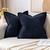 Corduroy Lumbar Pillow Cover for Office and Home