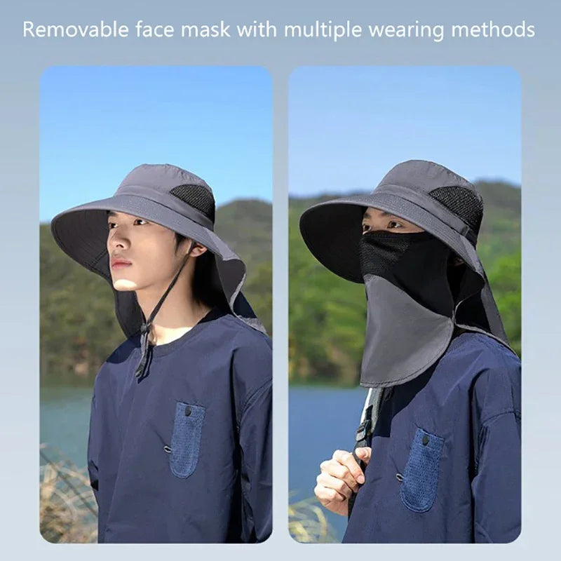 UV Protection Sun Hat with Neck Flap