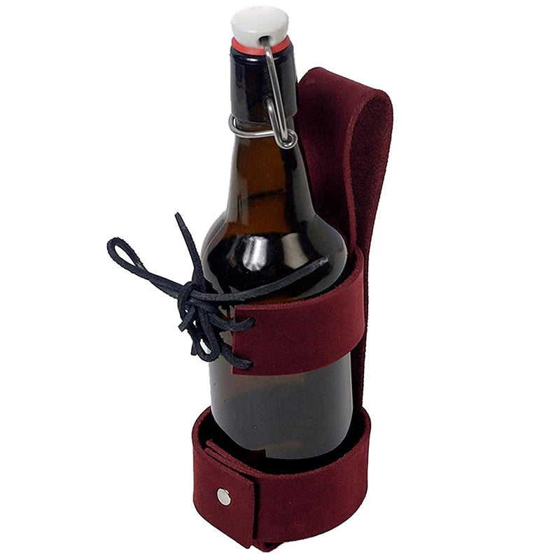 Steampunk Leather Bottle Holster