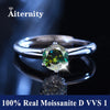 Adjustable Moissanite Ring with Tension Setting