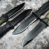 Full Tang Fixed Blade Knife with Ergonomic Rubber Handle