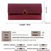 Women's Tri-Fold PU Leather Wallet with Coin Pocket