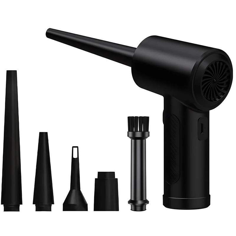 Cordless Electric Air Duster with LED Light