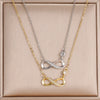 Collier Infinity en Acier Inoxydable