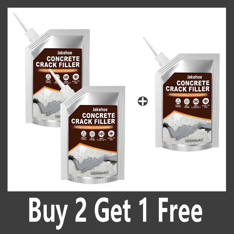 Self-Leveling Concrete Crack Filler & Waterproof Sealant
