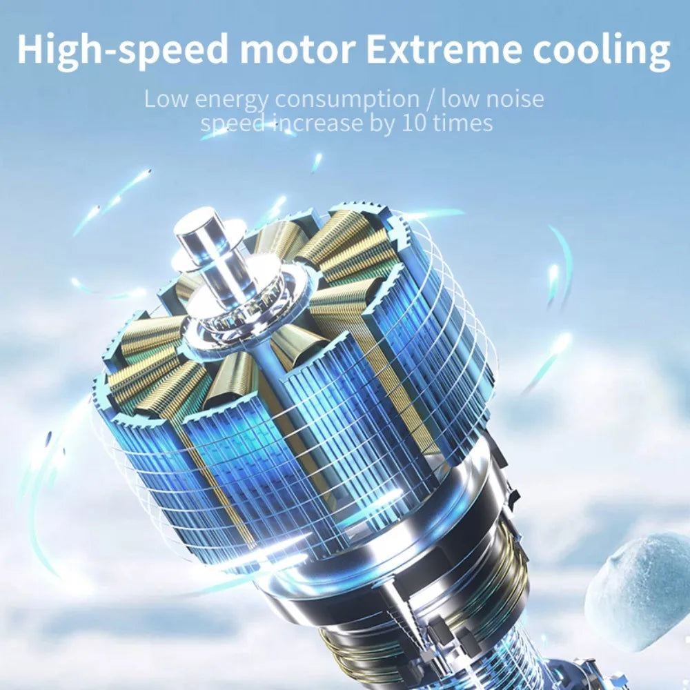 Portable Rechargeable Cooling Fan