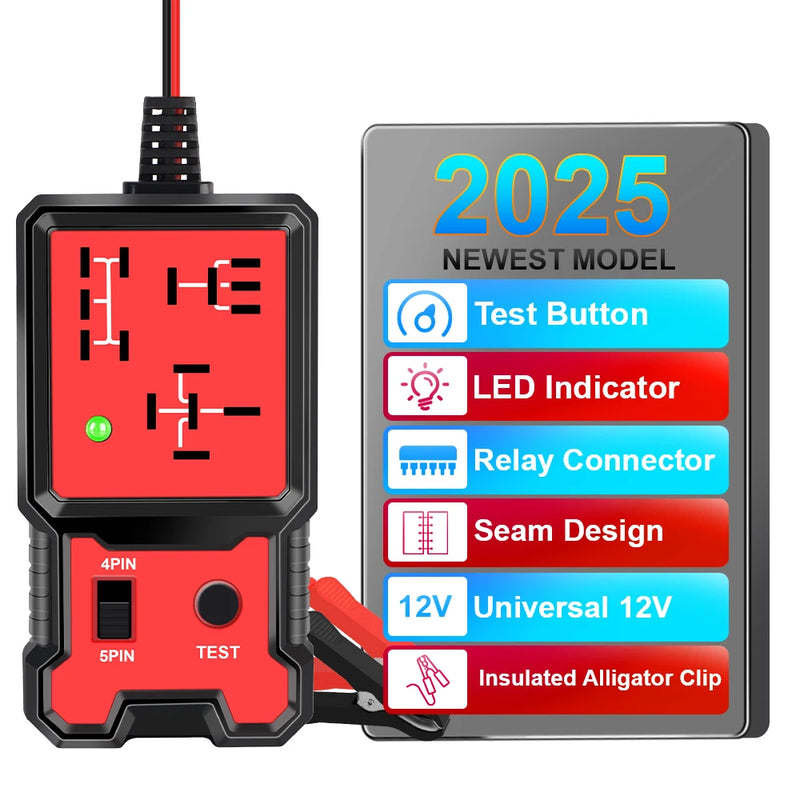 Automotive Relay Tester with LED Indicator