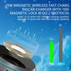Magnetic Wireless Charger with Semiconductor Cooling and RGB Lights