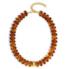 Colorful Chunky Beaded Choker Necklace