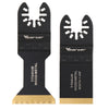 Titanium Coated Oscillating Multitool Saw Blades (2-Pack)