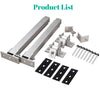 Adjustable Aluminum Solar Panel Mounting Bracket Kit