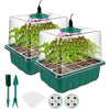 Seed Starter Tray with LED Grow Light