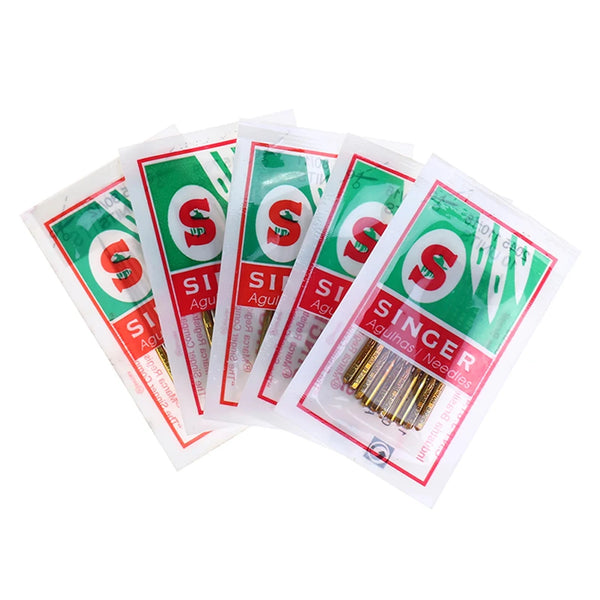 Universal Sewing Machine Needle Assortment (50-Pack, Multi-Size)