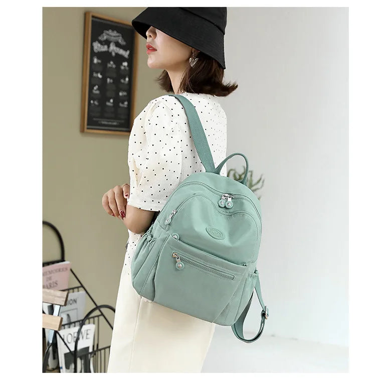 Durable Nylon Backpack for Daily Use