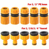 Vielseitiges Schlauchanschlussadapter-Set