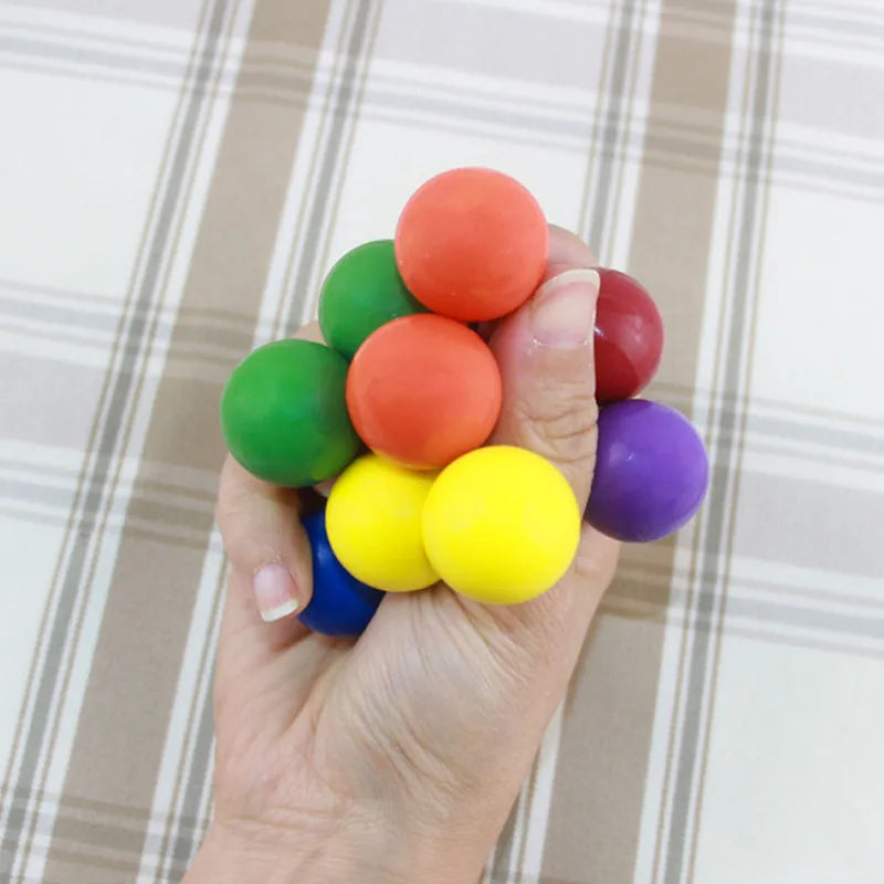 Colorful Squeeze Ball Stress Relief Toy