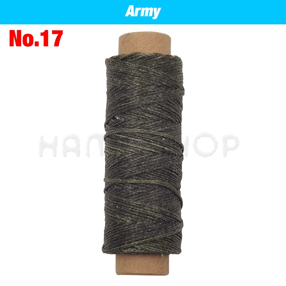 Flat Waxed Polyester Thread for Leathercraft and Sewing