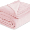 Black Microfiber Fleece Blanket