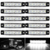 IP67 Waterproof LED Side Marker Lights (Set of 10)