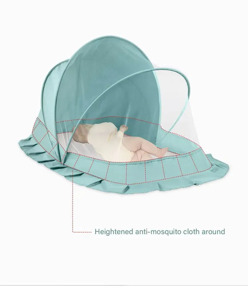 Foldable Baby Mosquito Net for Cribs and Cots