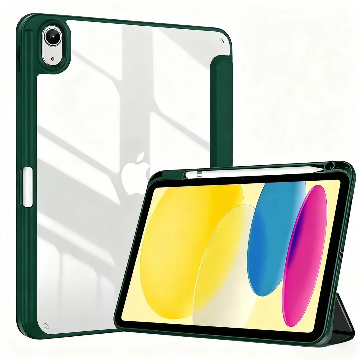 Clear Shockproof Case for iPad Air, Pro, and Mini Models