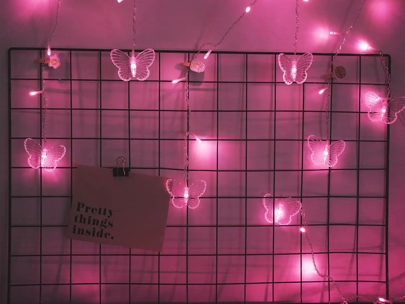 Guirlande LED Papillon Alimentée par USB