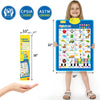Interactive Alphabet & Numbers Learning Wall Chart