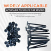 Reusable Nylon Cable Ties with Self-Locking Buckle