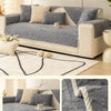 Plush Non-Slip Sofa Cover with Quilted Cotton