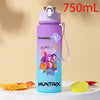 KPOP Demon Hunter 750ml Plastic Water Bottle