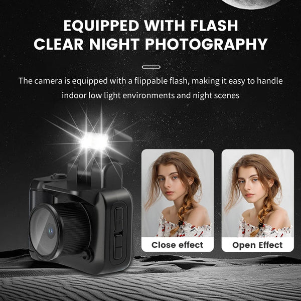 Mini Keychain Camera with HD Screen