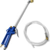Pneumatic Air Blowing Gun with 4-Foot Hose for Engine Cleaning