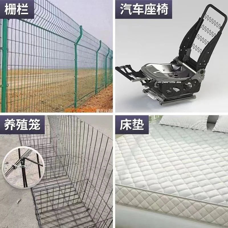 Auto-Feed Hog Ring Pliers with 2500 Galvanized Steel Rings