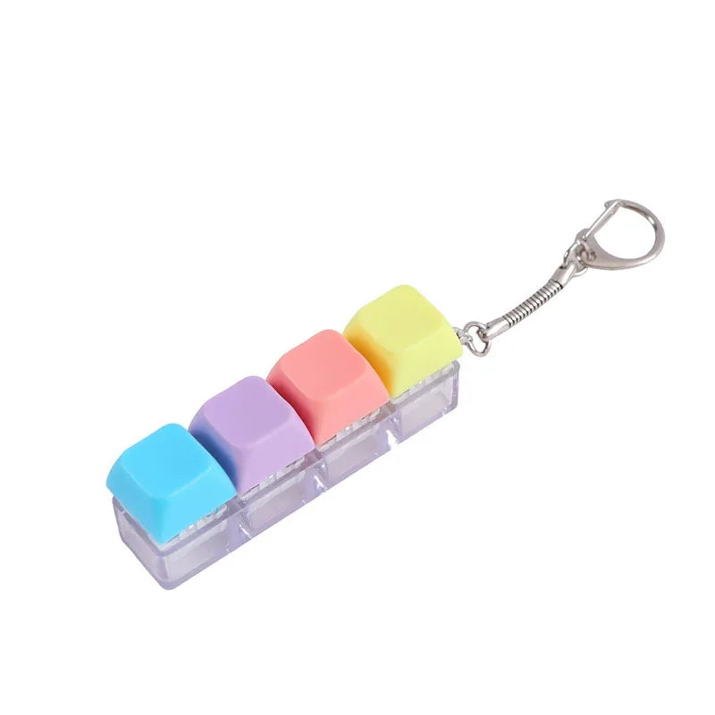 Llavero Fidget Clicker Temático de Gato