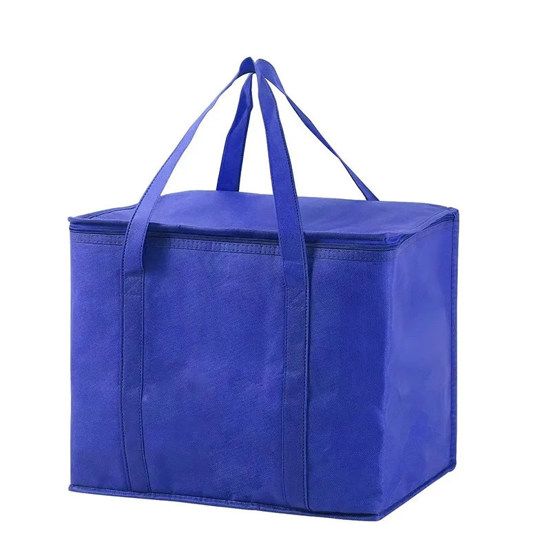 Large Capacity Insulated Grocery Bag – Foldable & Reusable Thermal Cooler Tote